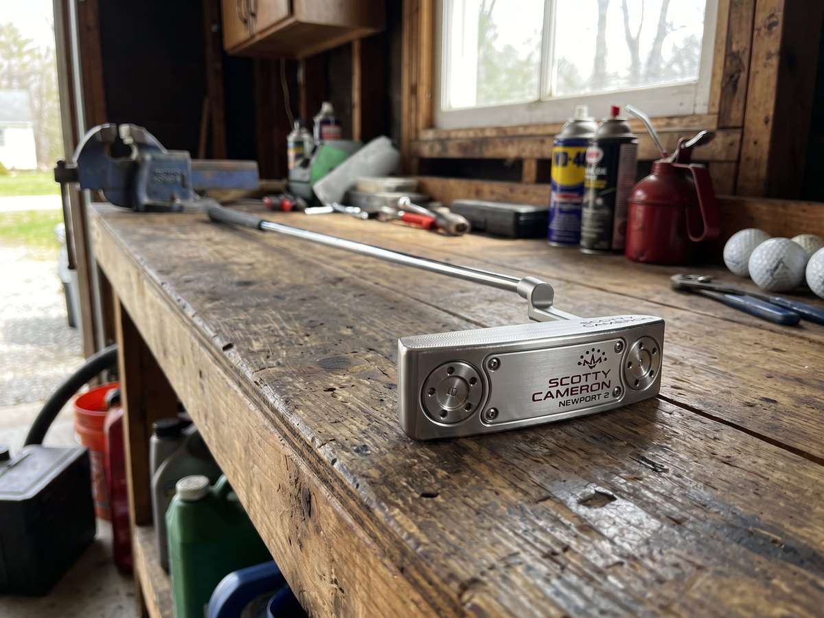 A blade putter and a mallet putter